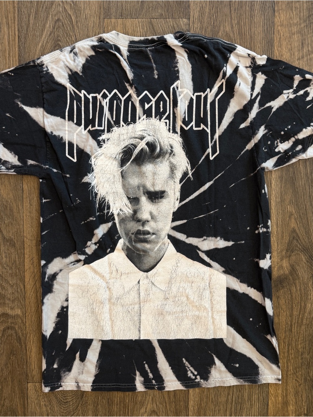 Official Justin Bieber 2016 Purpose World Tour STAFF T-Shirt
